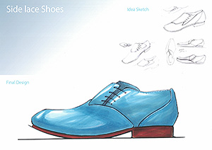 Side Lace Shoes