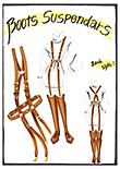 Boots suspendars