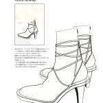 Clear sole boots round lace-up