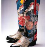 和柄ウエスタンブーツ